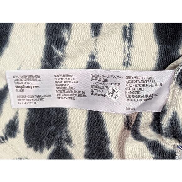 NWT Disney Parks Marvel Avengers Super Hero Black Tie Dye Spirit Jersey MEDIUM - Picture 4 of 11